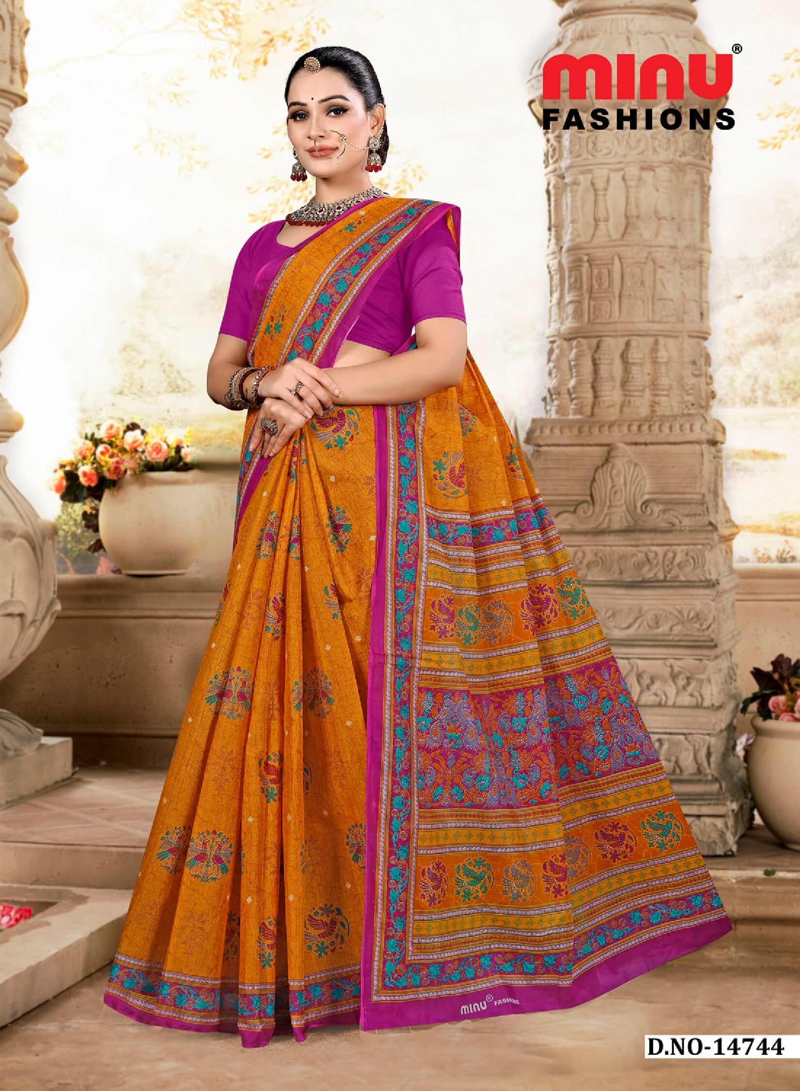 Manchali Figure Saree (8Pcs)