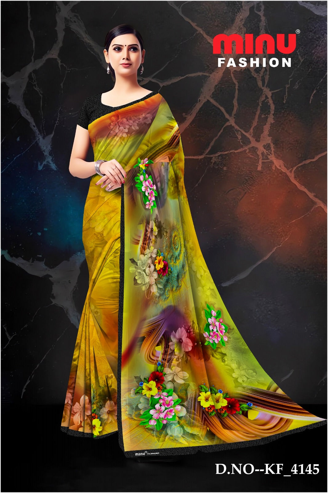 Malai Cotton Saree Ambersariya (Vol-14) - 8 Pcs Set