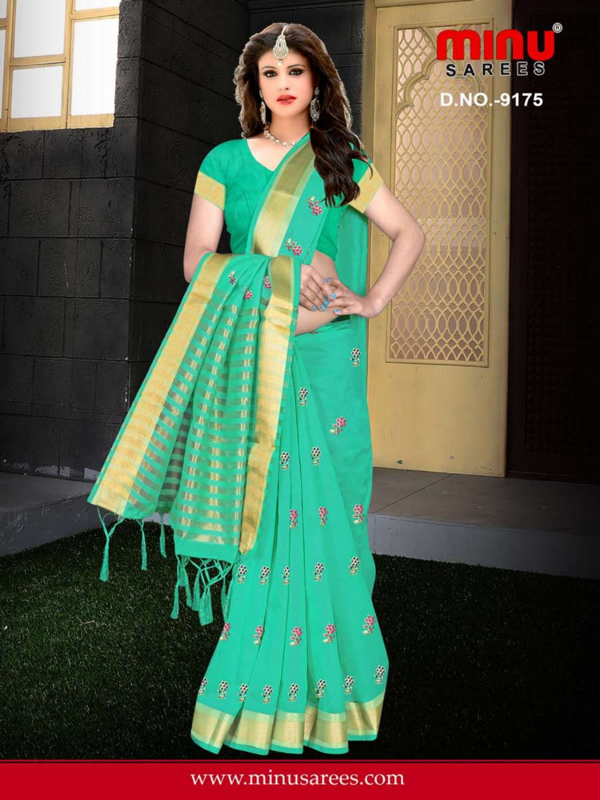 Fancy Saree Jaso Banti - 6 Pcs Set