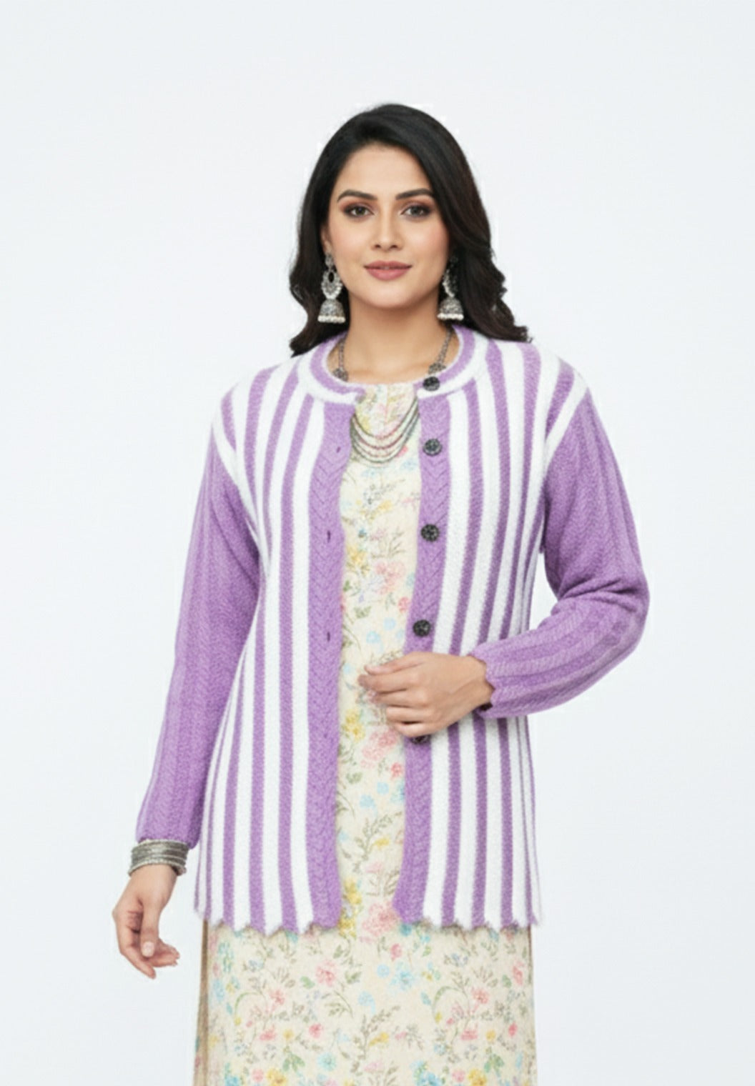 Woolen Pullover Mahek (Special Rate) - Assorted 6 Pcs
