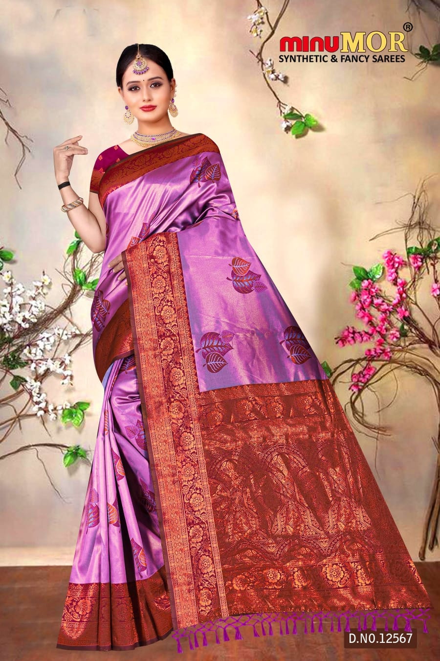 Fancy Saree Most Prime (BP) - 6 Pcs Set