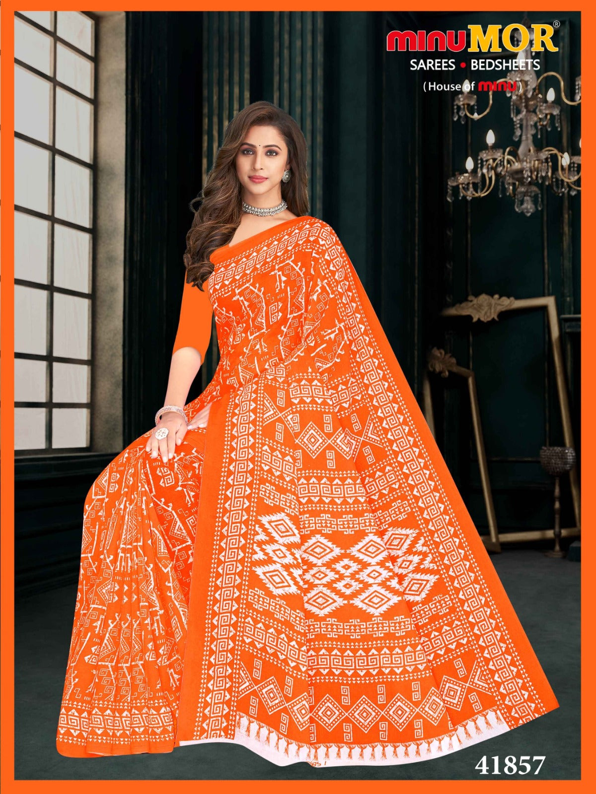 Fancy Saree Sarodia - 8 Pcs Set