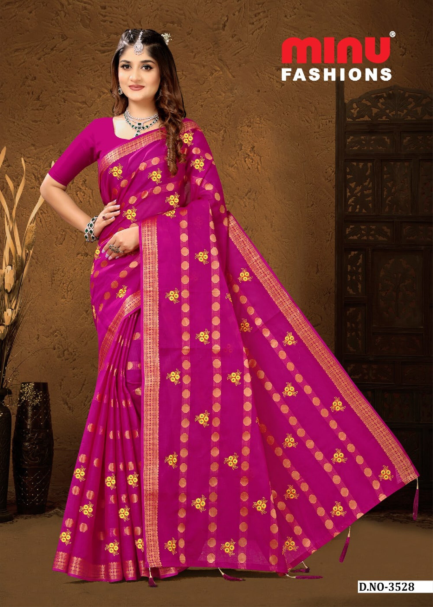 Ruhani EMB Saree (Special Rate)