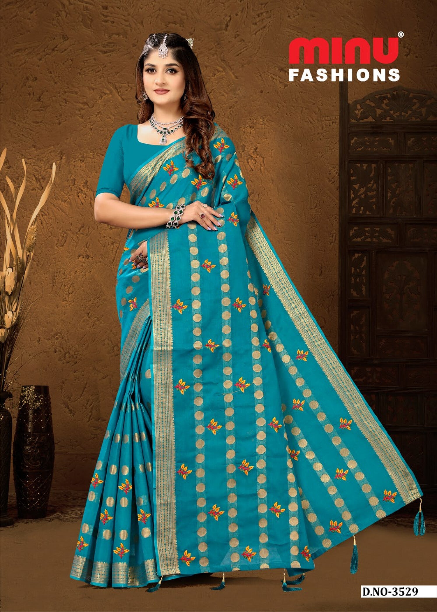 Ruhani EMB Saree (Special Rate)