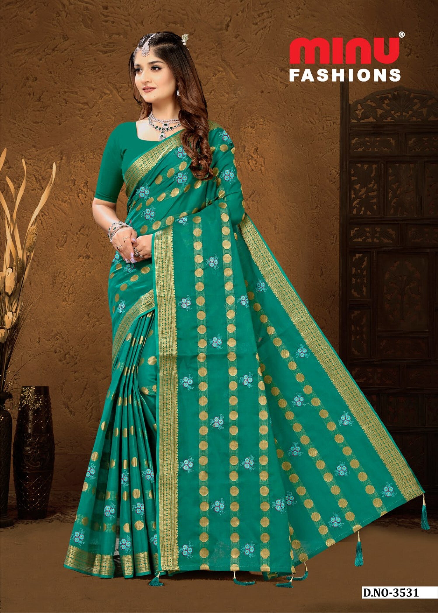 Ruhani EMB Saree (Special Rate)