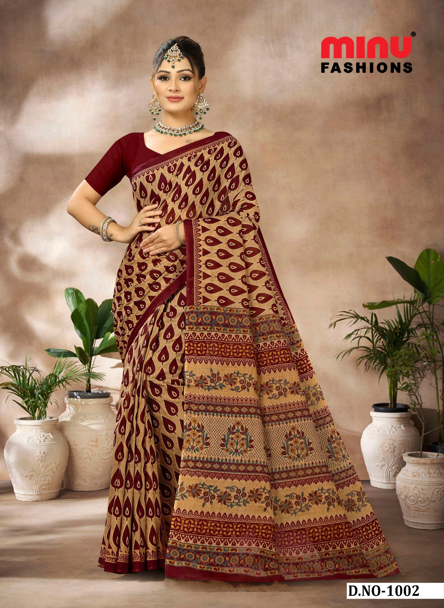 Heaven Beauty Kl Saree (10P)