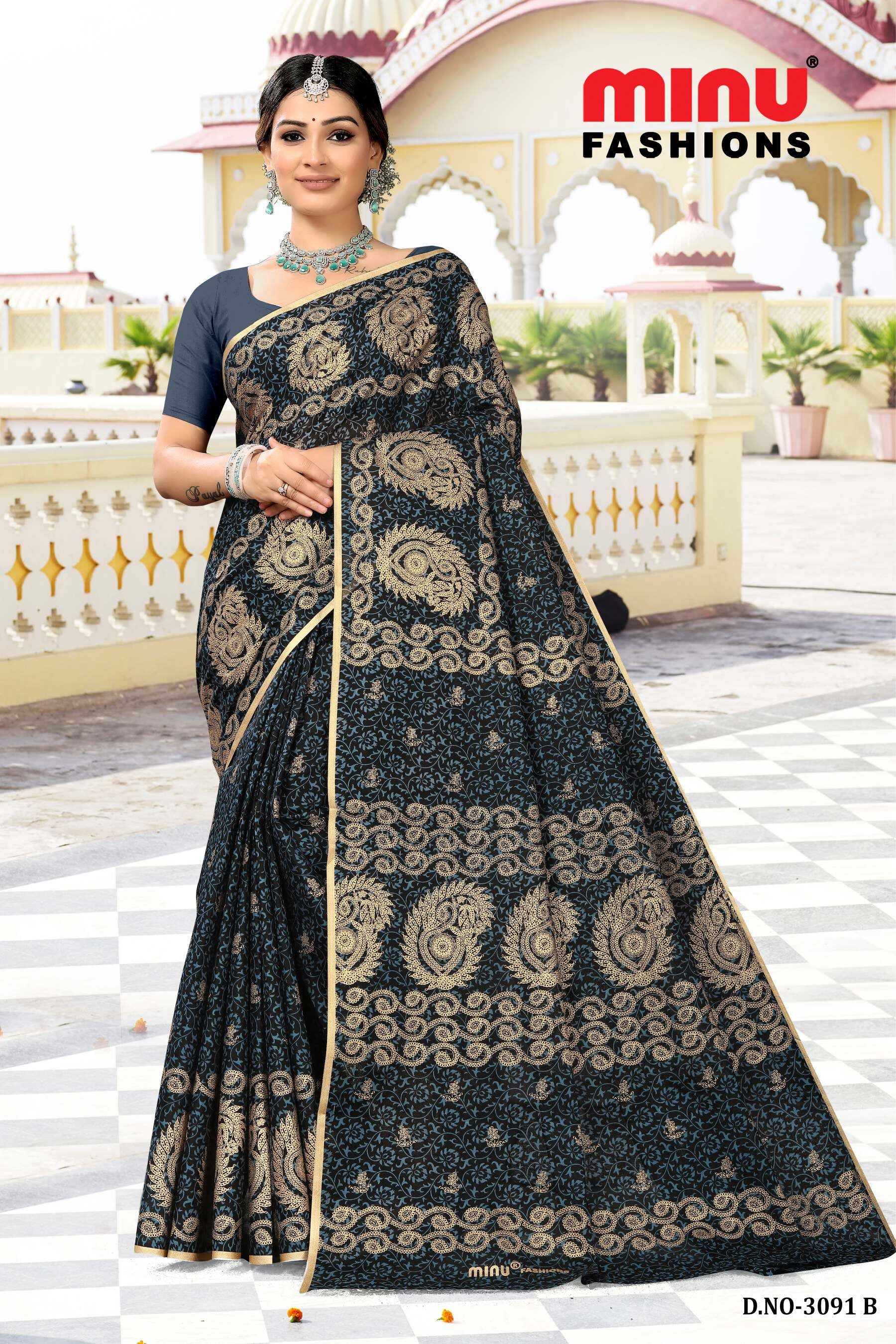 Swarnali Saree (Malai Cotton) (8P)