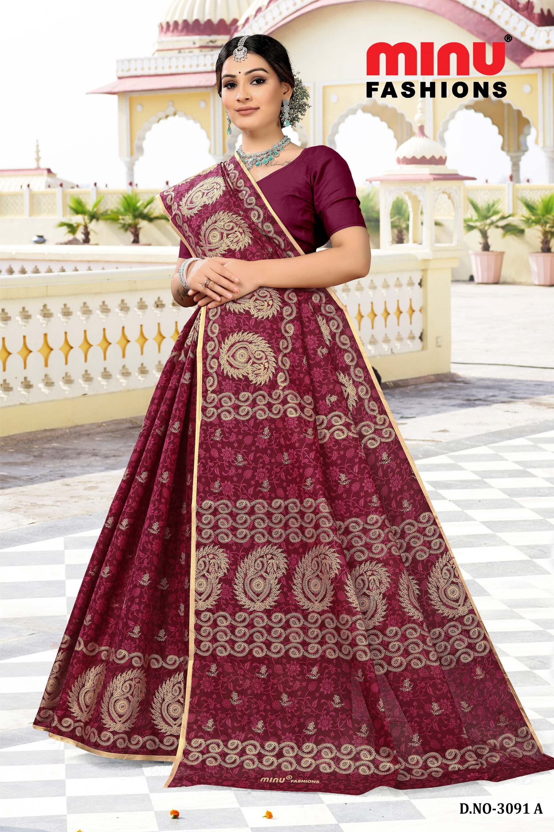 Swarnali Saree (Malai Cotton) (8P)