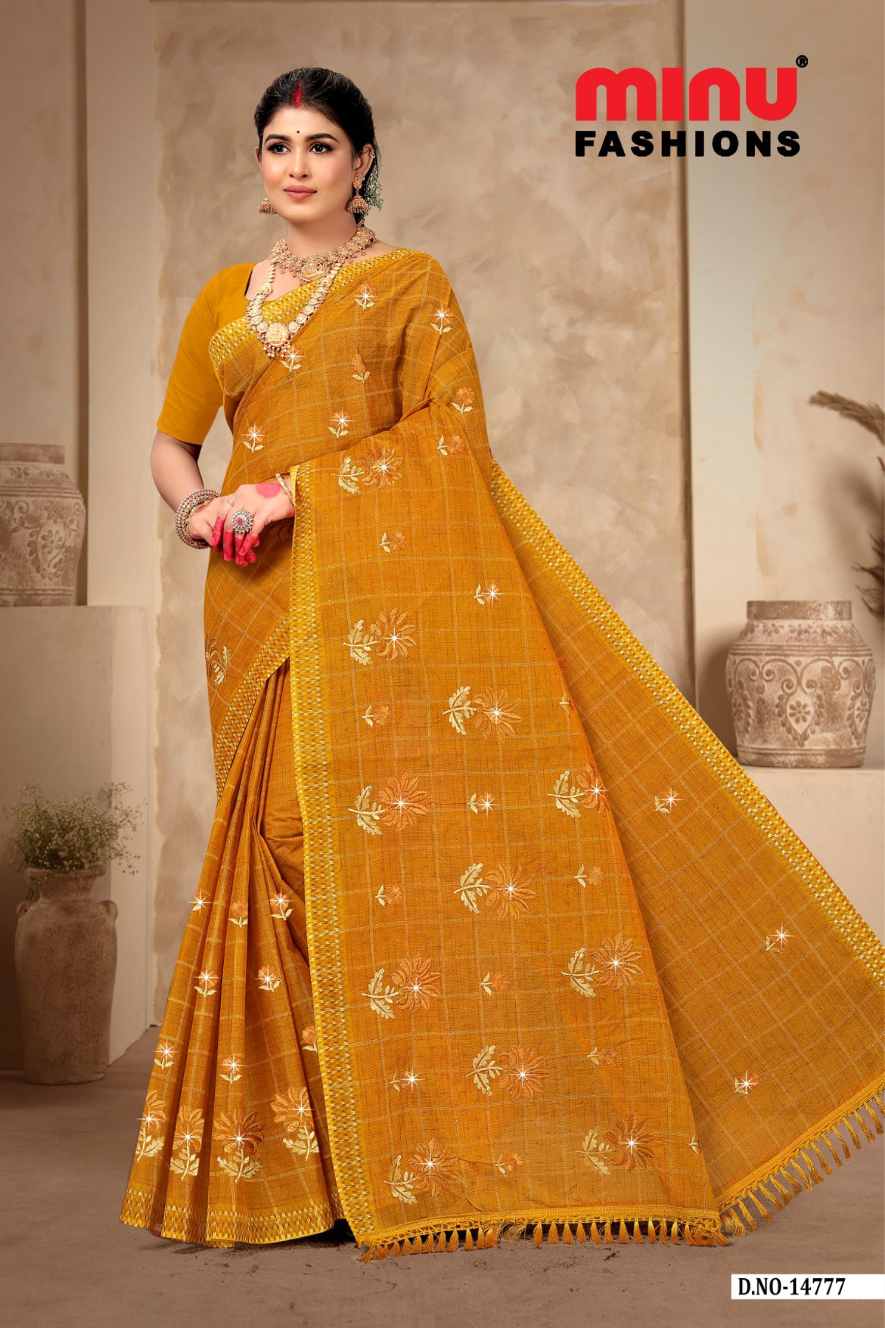 Fulwari EMB Saree (Special Rate) (10P)