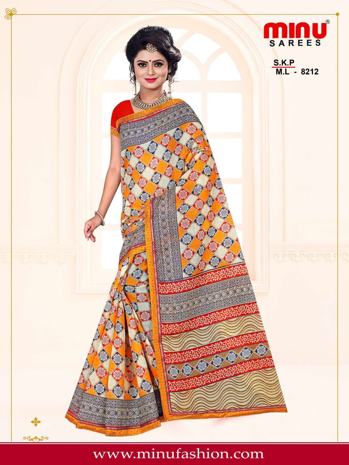 Fancy Saree Mala (BP) - 8 Pcs Set