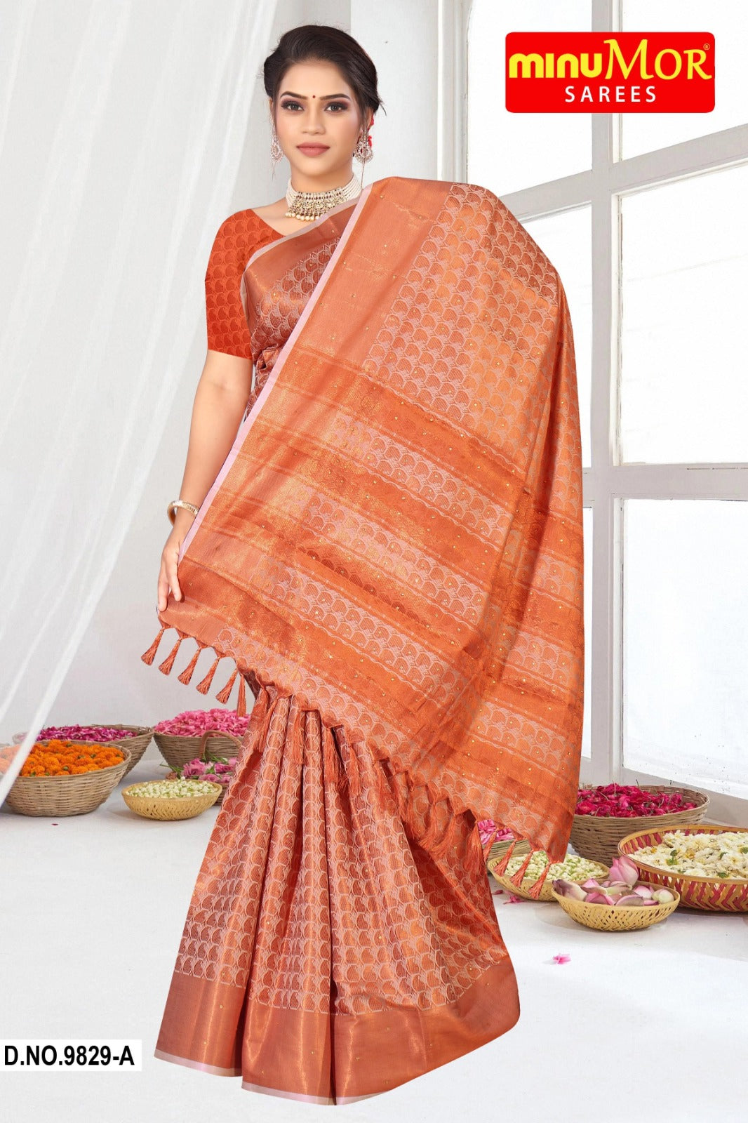 Fancy Saree Peyton (BP) - 6 Pcs Set