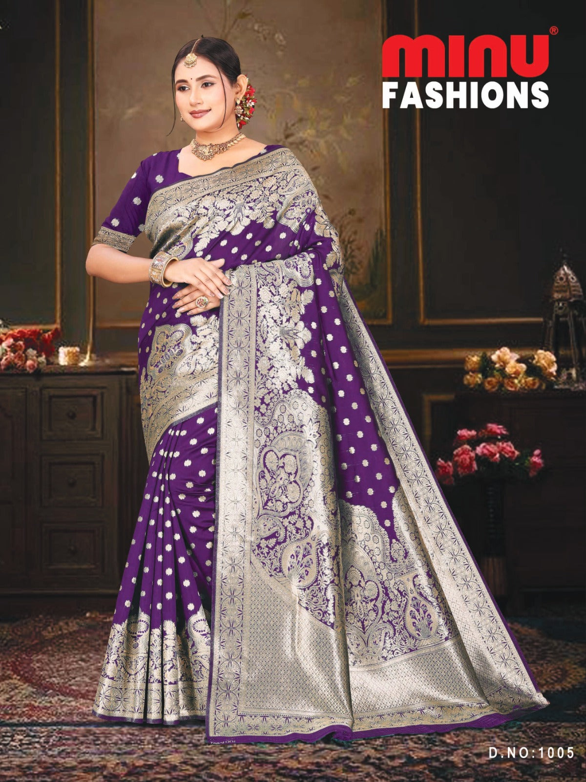 Fancy Saree Rasmalai (BP) - 5 Pcs Set