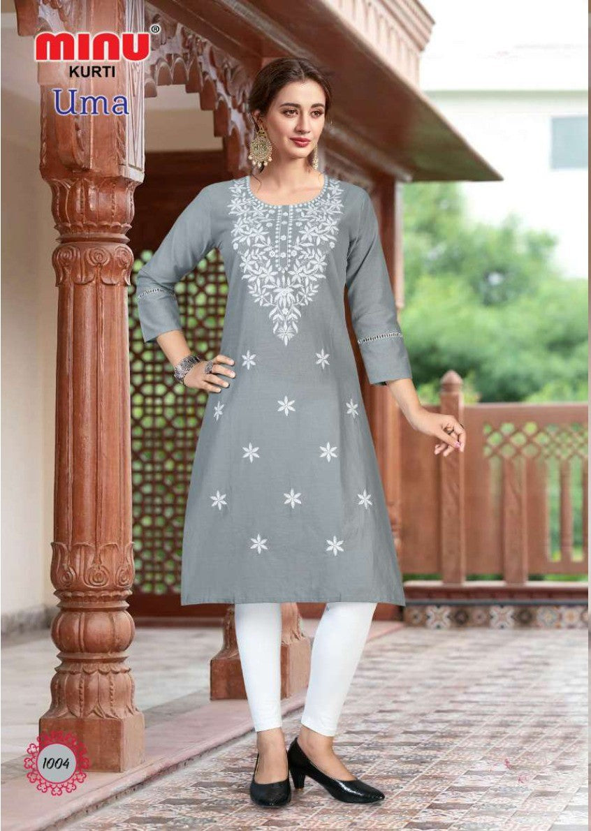 grey kurti pant set wholesale for online resellers 