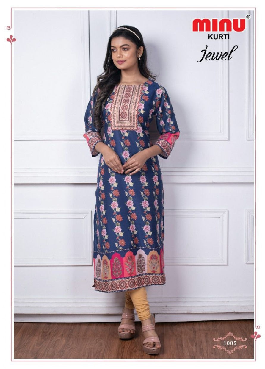 Designer and cozy kurti for retail online