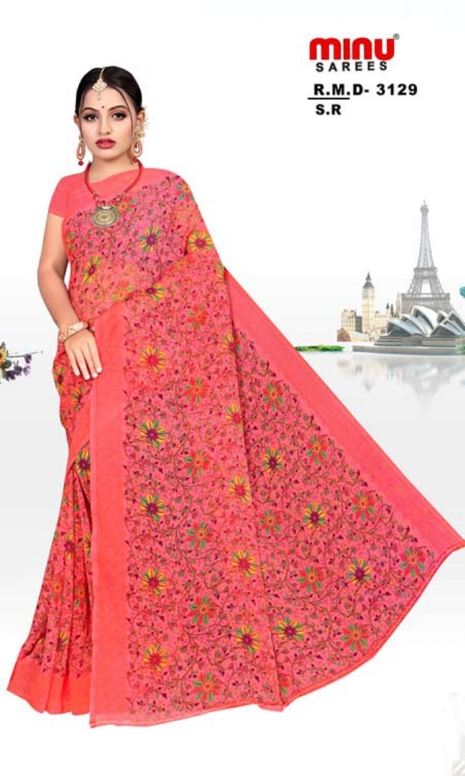 Fancy Saree Simran (Vol-2) (BP) - 12 Pcs Set