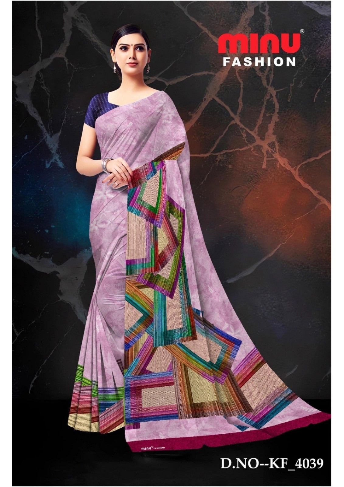 Malai Cotton Saree Ambersariya (Vol-2) - 8 Pcs Set