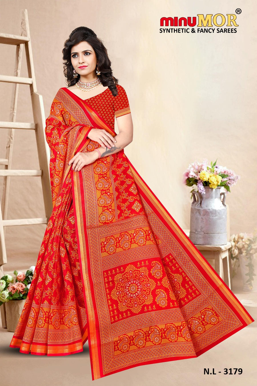 Fancy Saree Nalli (BP) - 8 Pcs Set