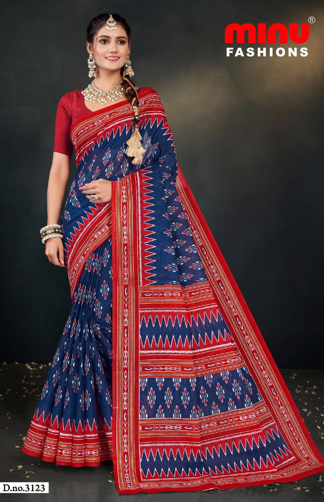 Malai Cotton Saree Priyatama Katki (Vol-2) - 10 Pcs Set