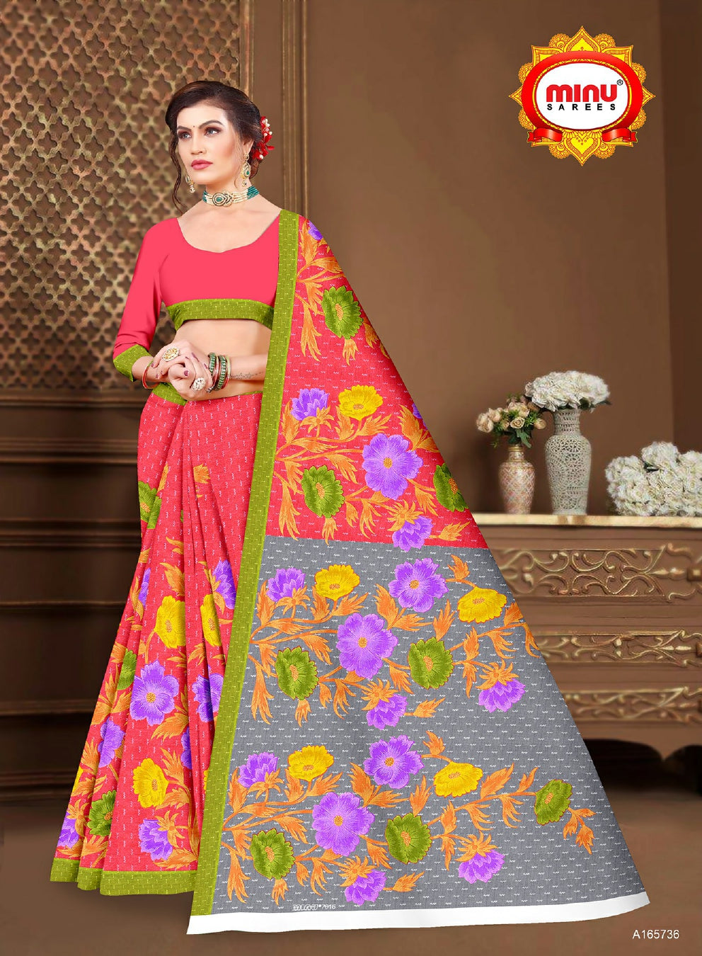 Fancy Saree Cassata - 7 Pcs Set