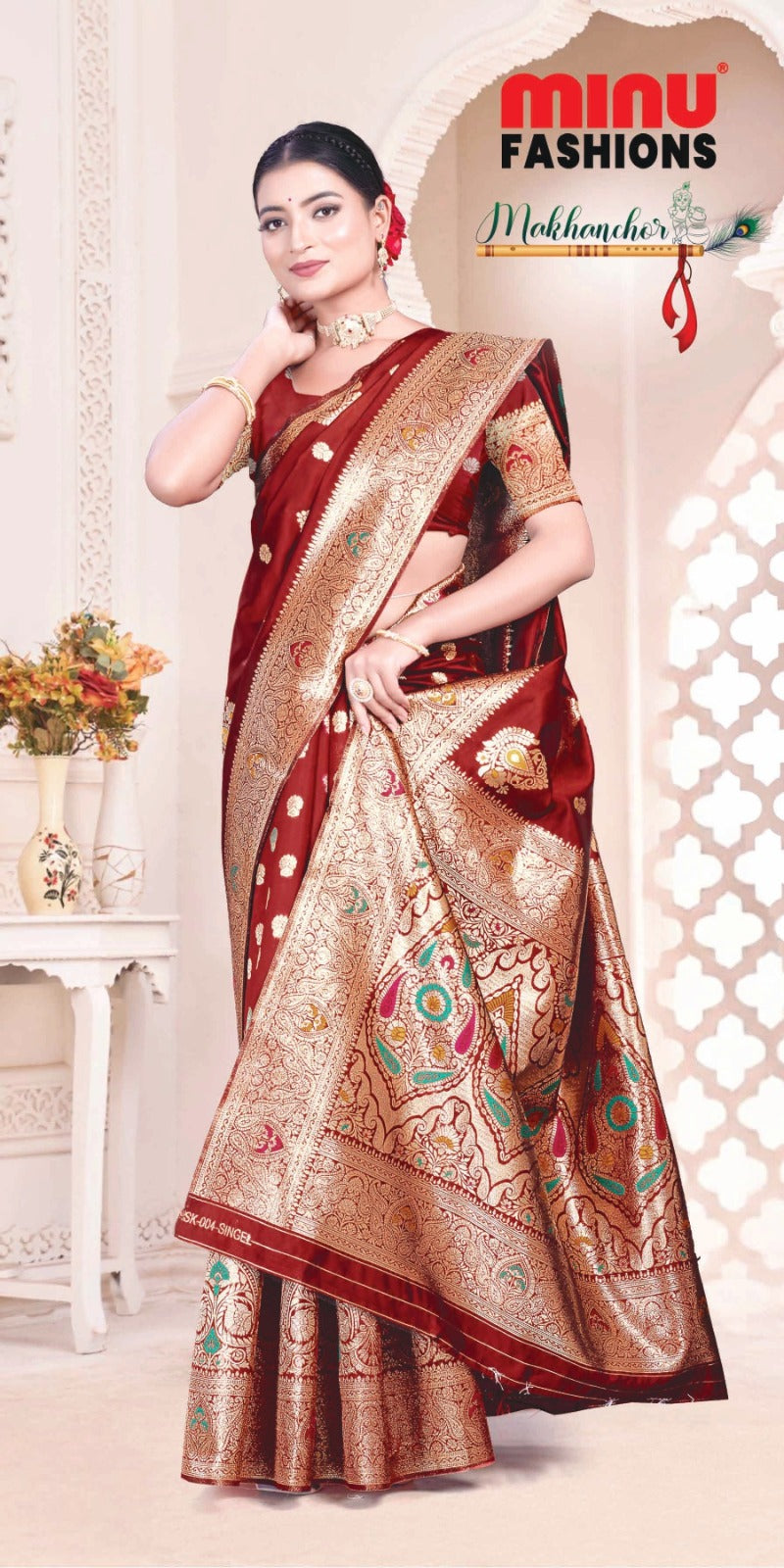 Fancy Saree Makhan Chor Vol-2 (BP) (8 Pcs)