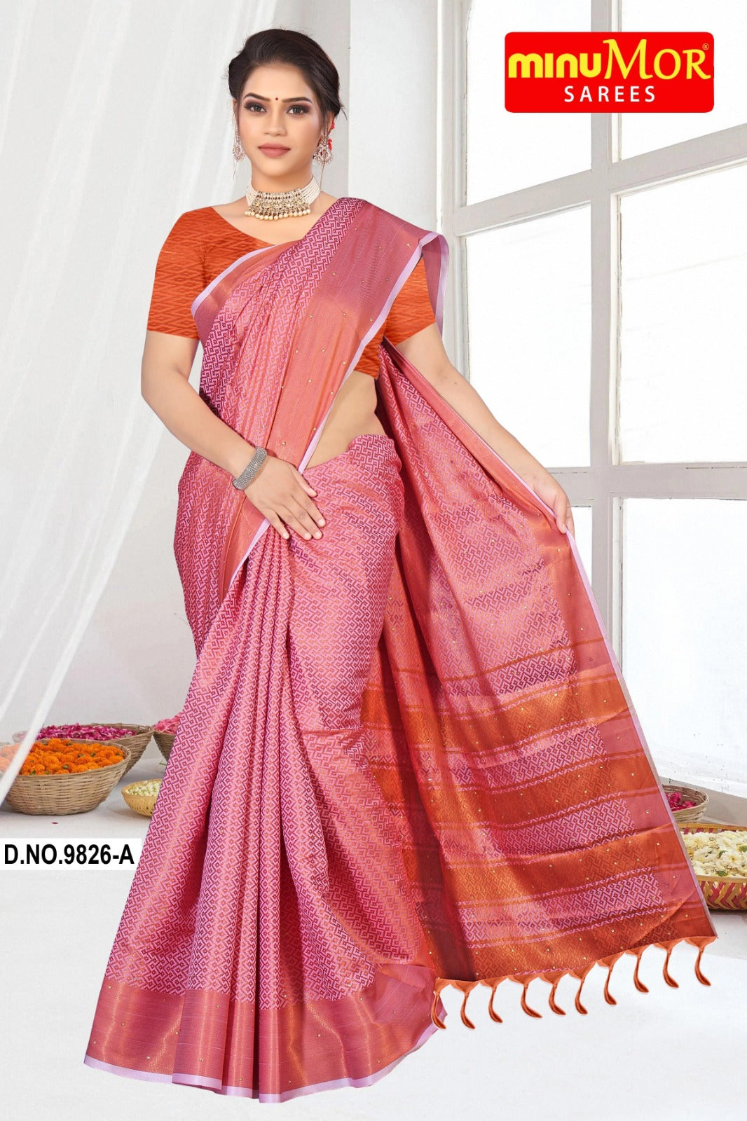 Fancy Saree Peyton (BP) - 6 Pcs Set
