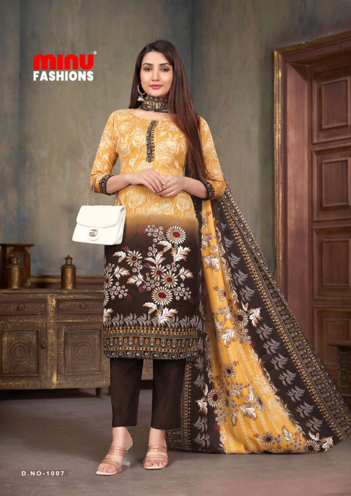 3 Piece Winter Kurti Set Royal (Special Rate) - 8 Pcs Set