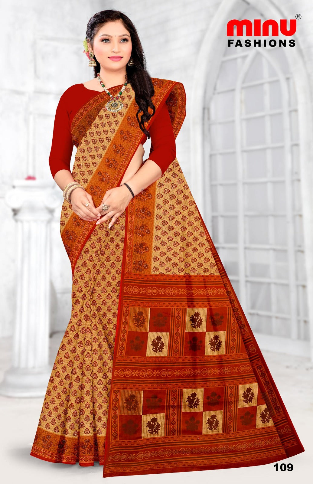 Saree Nancy Chiku (Special Rate) - 10 Pcs Set