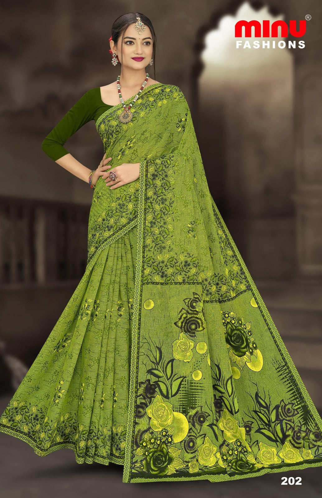 Saree Nancy (Vol-2) ( Special Rate) - 12 Pcs Set