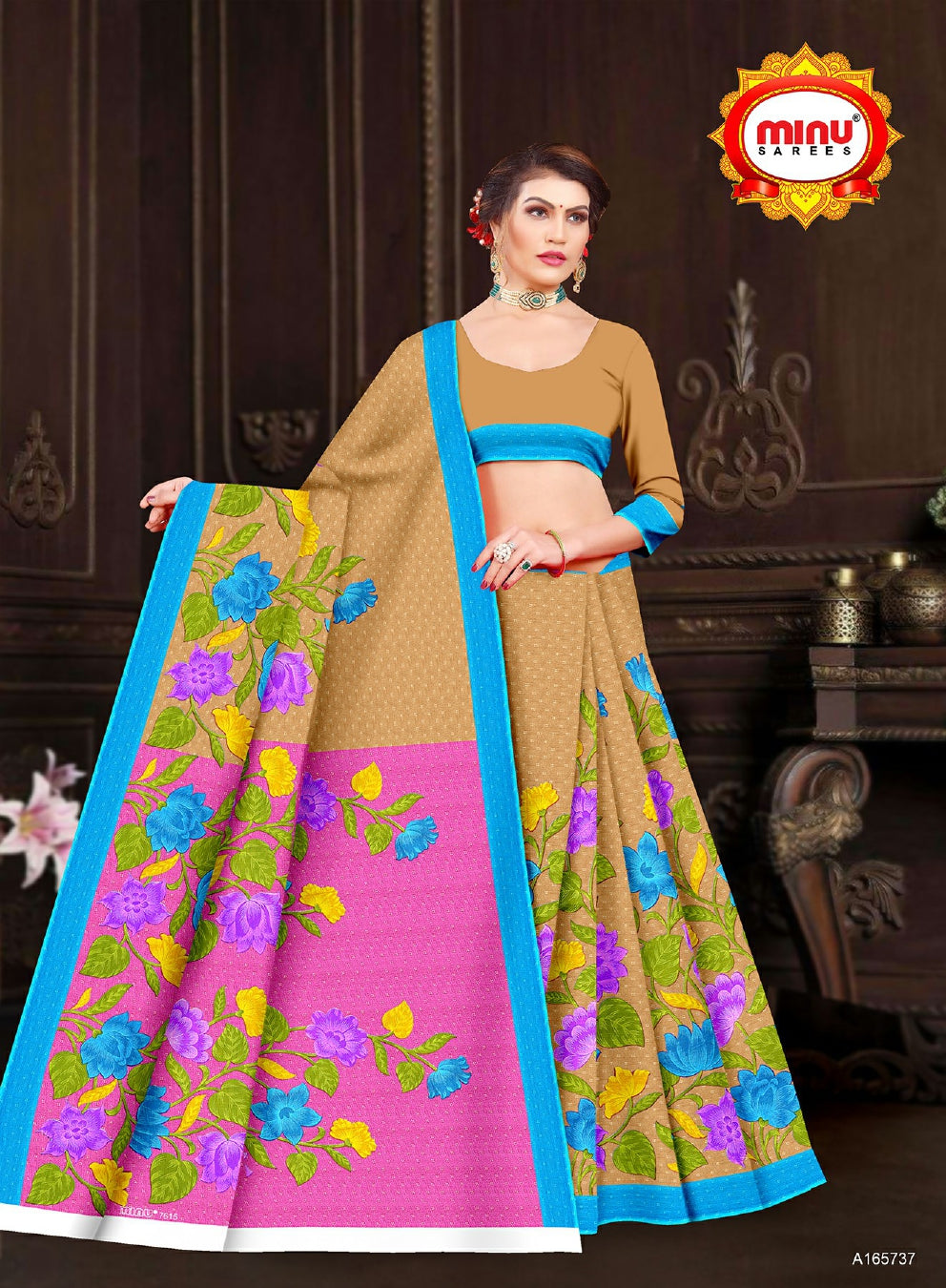 Fancy Saree Cassata - 7 Pcs Set
