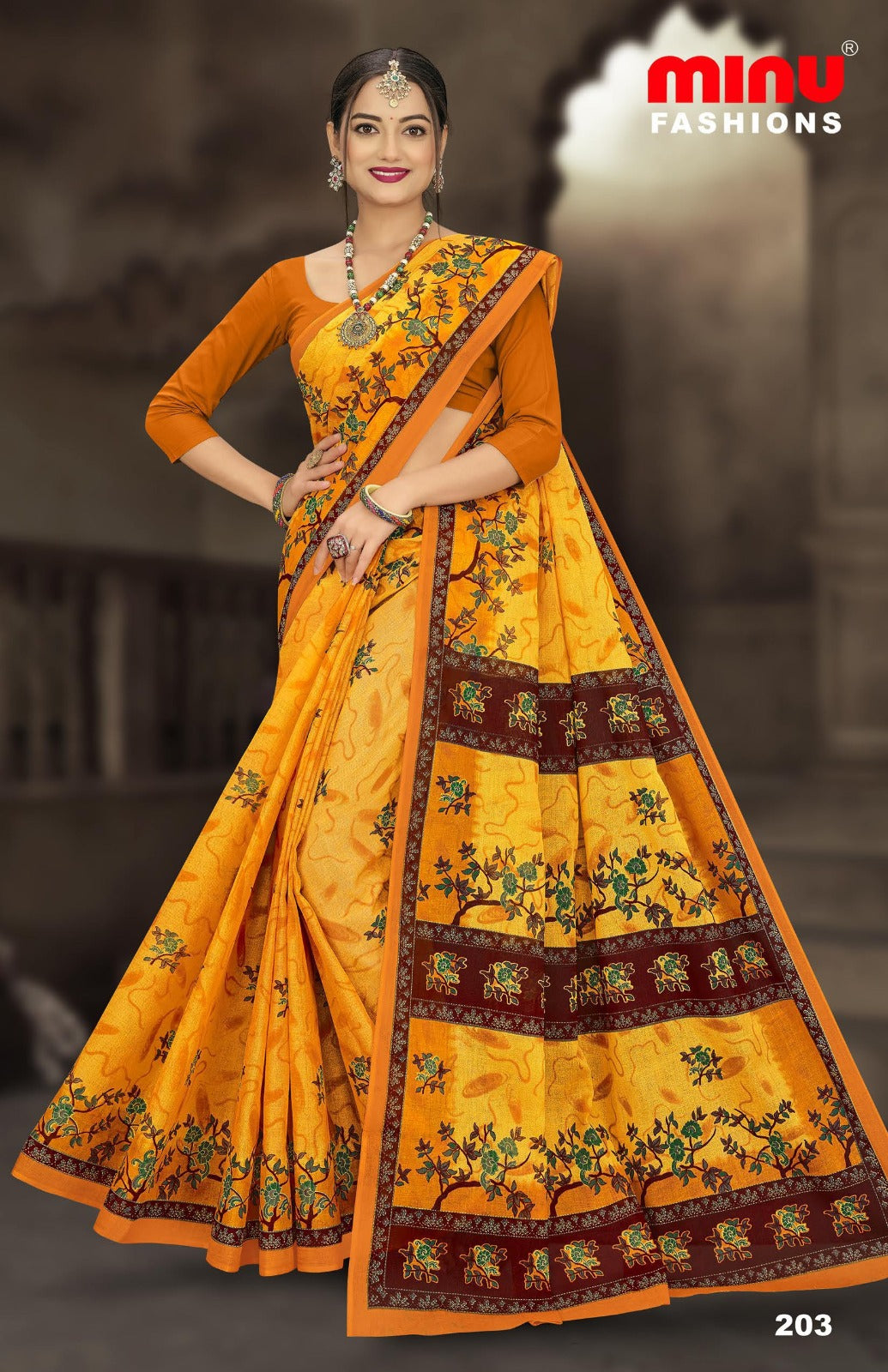 Saree Nancy (Vol-2) ( Special Rate) - 12 Pcs Set
