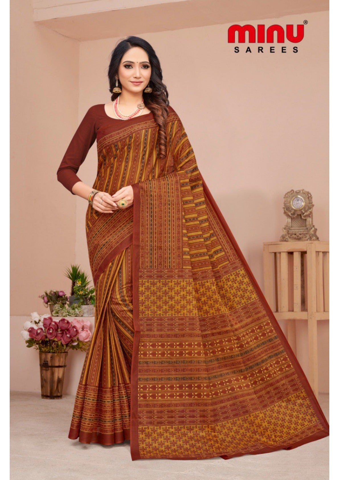 Cotton saree wholesale - printed designer saree