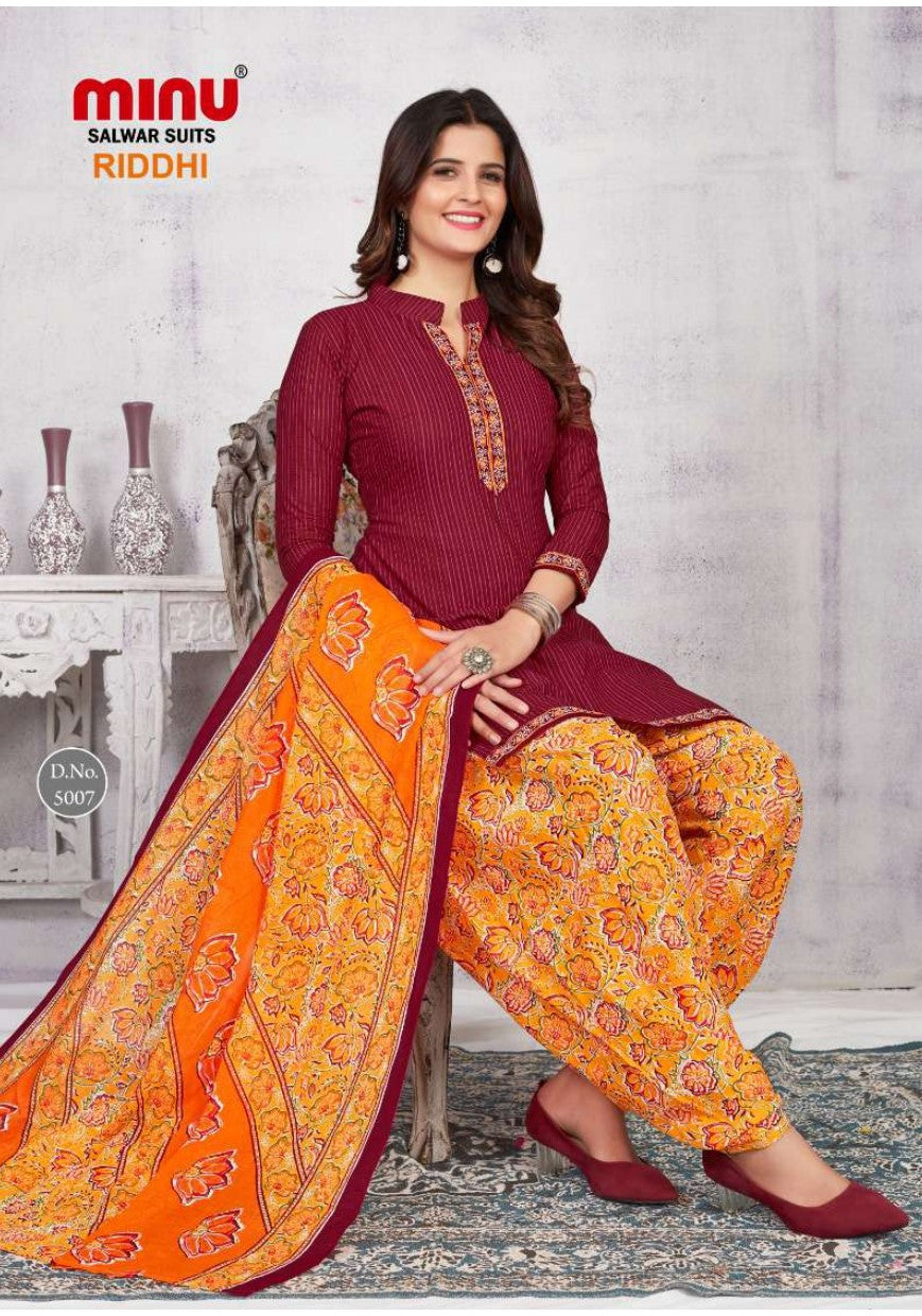 Top-quality printed salwar suit for sale online