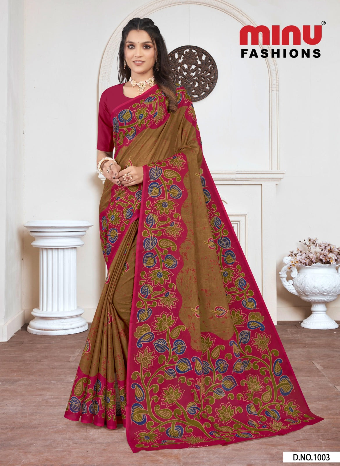 Saree Kolkata Batik (Vol-3) ( Special Rate) - 10 Pcs Set