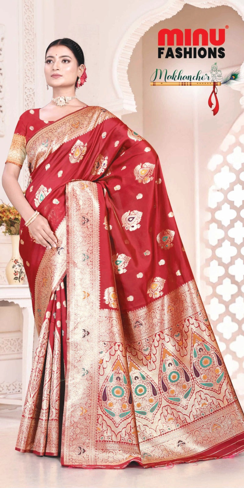 Fancy Saree Makhan Chor Vol-2 (BP) (8 Pcs)