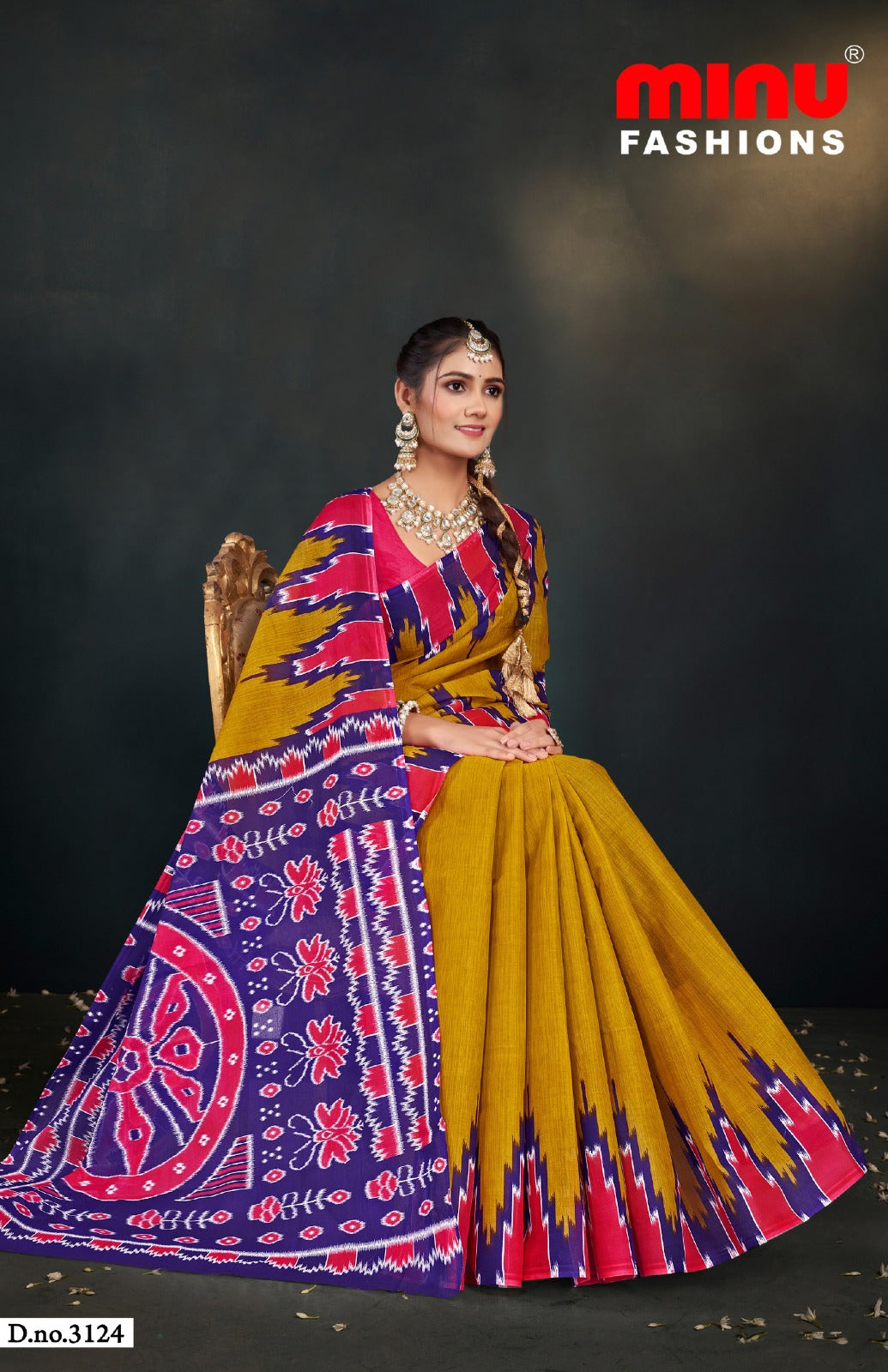 Malai Cotton Saree Priyatama Katki (Vol-2) - 10 Pcs Set