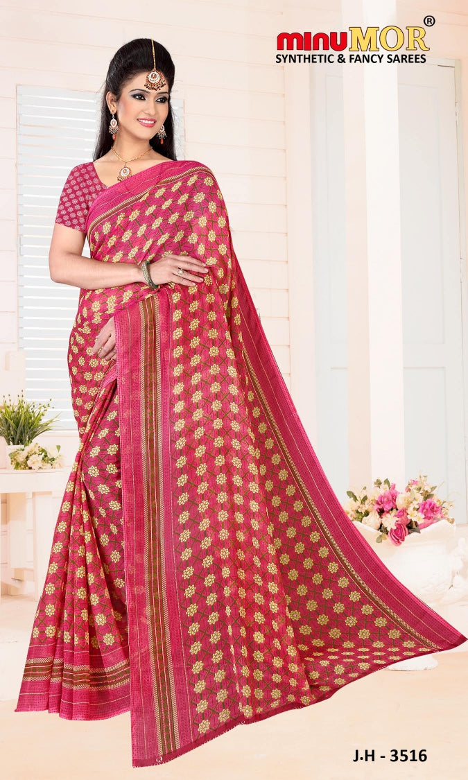 Fancy Saree Jhalki - 12 Pcs Set
