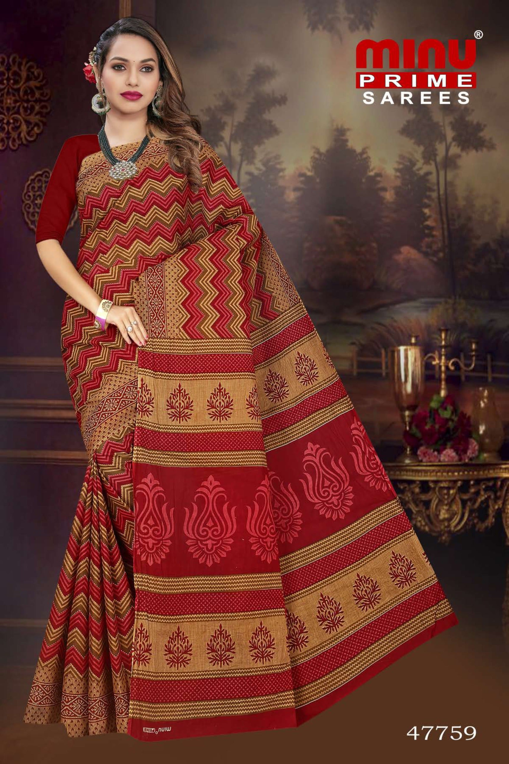 Printed handloom sarees wholesale online