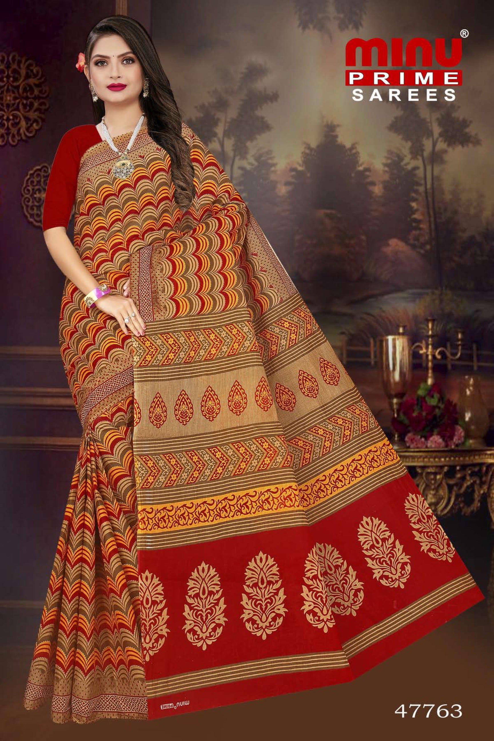 best offers on top-quality handloom printed sarees Online