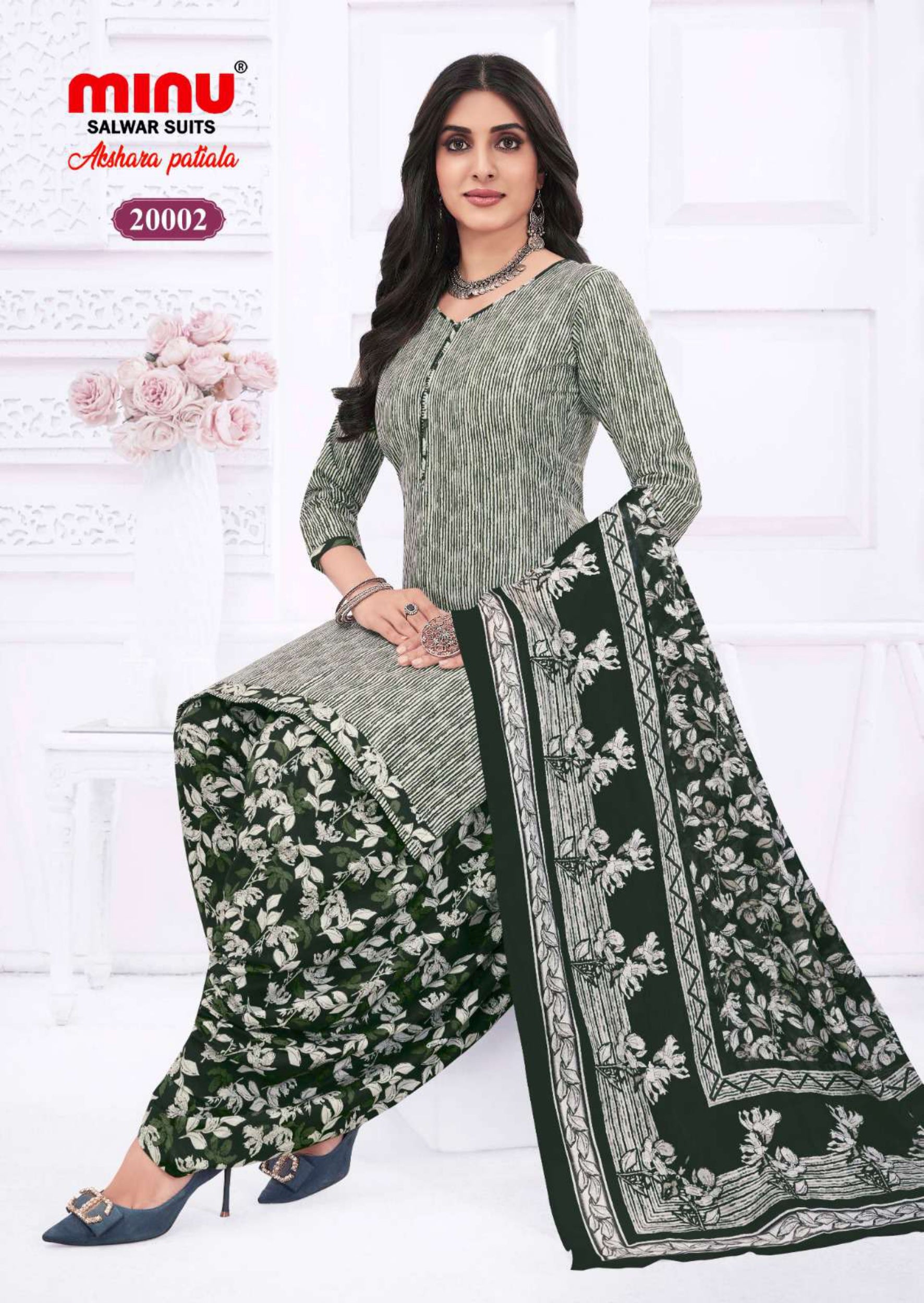 Minu Suit Akshara Patiala VOL - 20 (10 PCS)