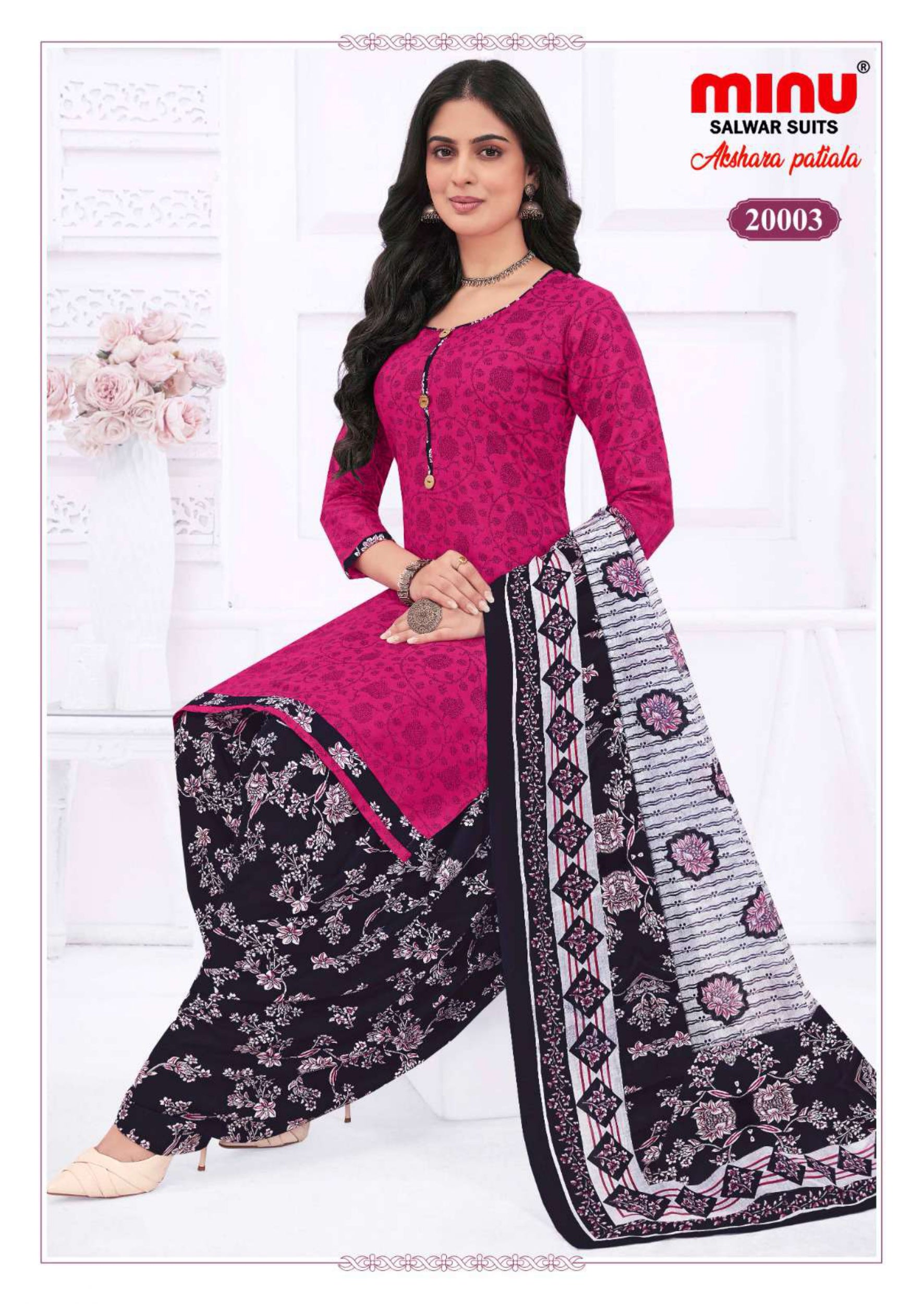 Minu Suit Akshara Patiala VOL - 20 (10 PCS)