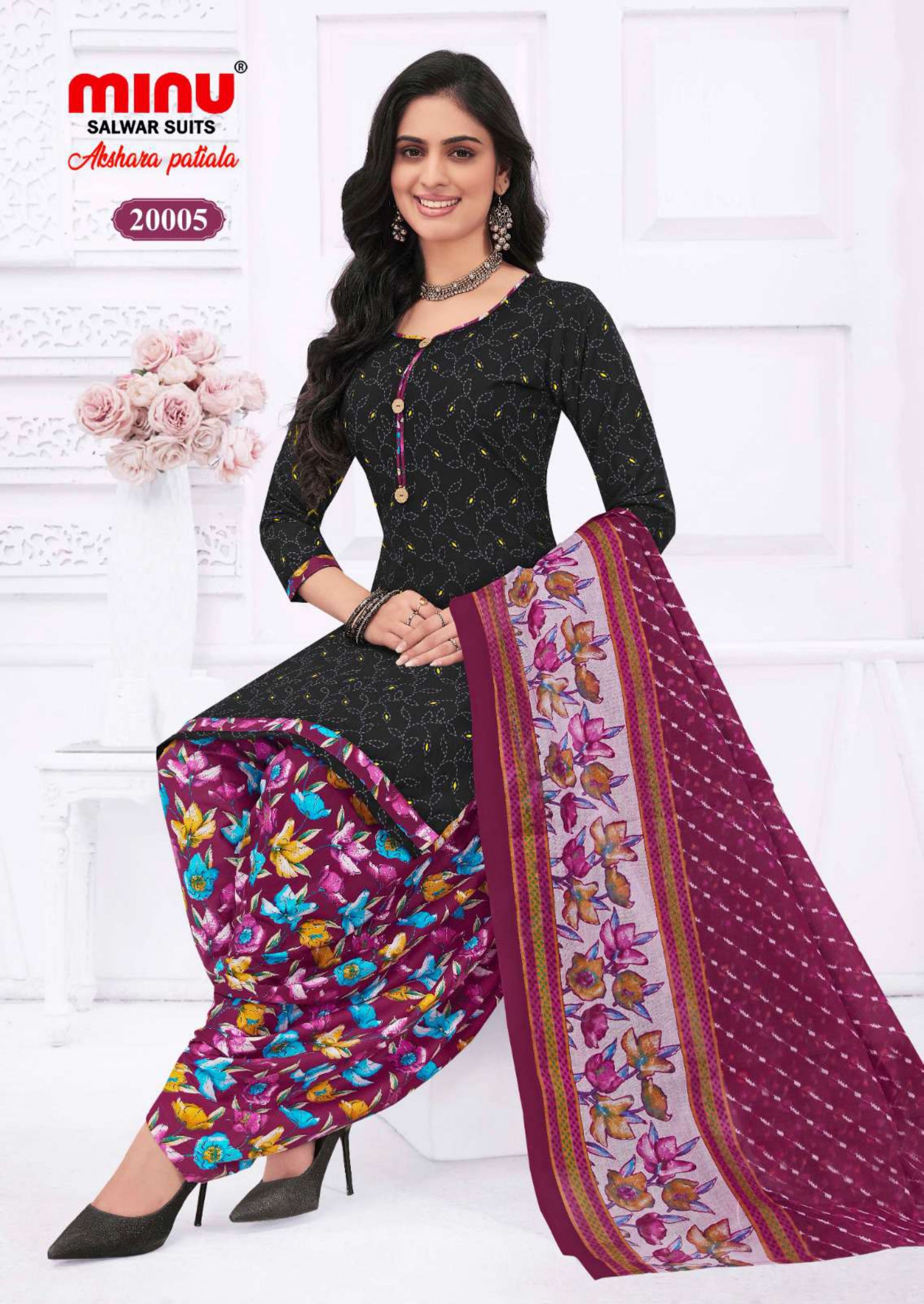 Minu Suit Akshara Patiala VOL - 20 (10 PCS)