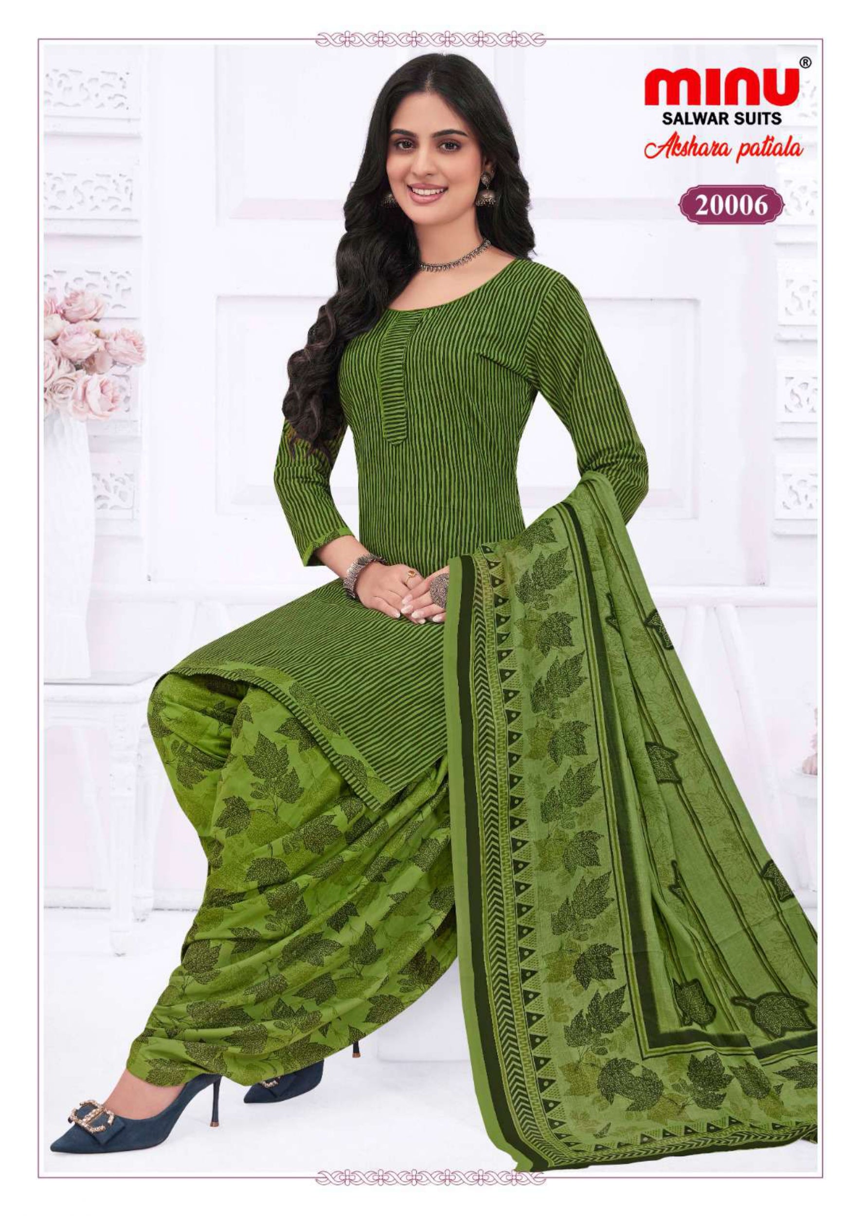 Minu Suit Akshara Patiala VOL - 20 (10 PCS)