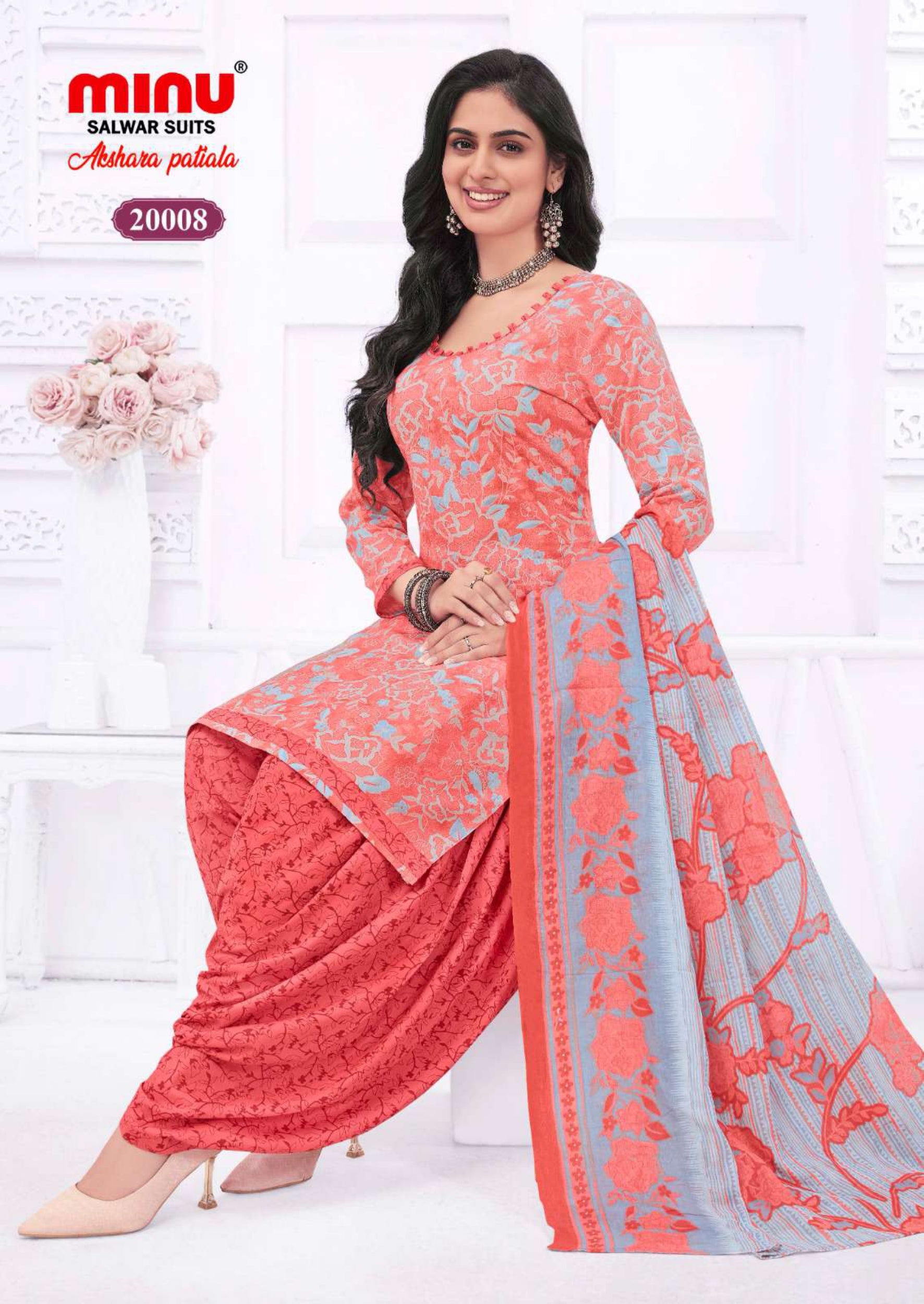 Minu Suit Akshara Patiala VOL - 20 (10 PCS)