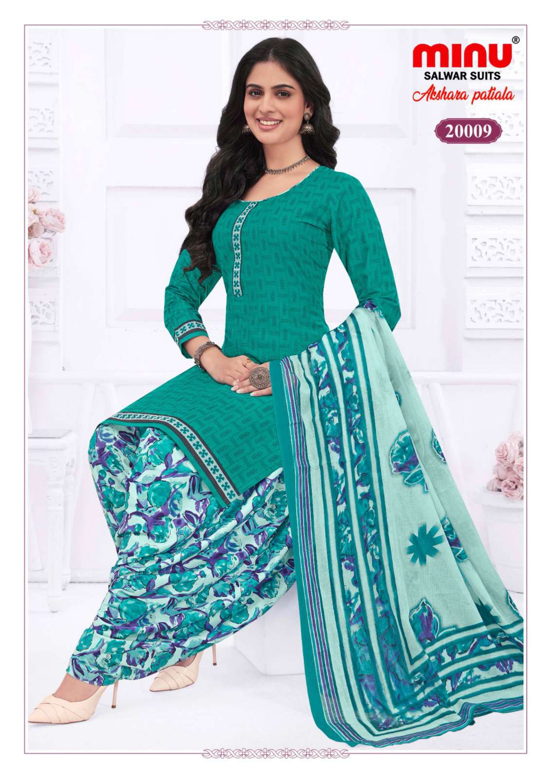 Minu Suit Akshara Patiala VOL - 20 (10 PCS)
