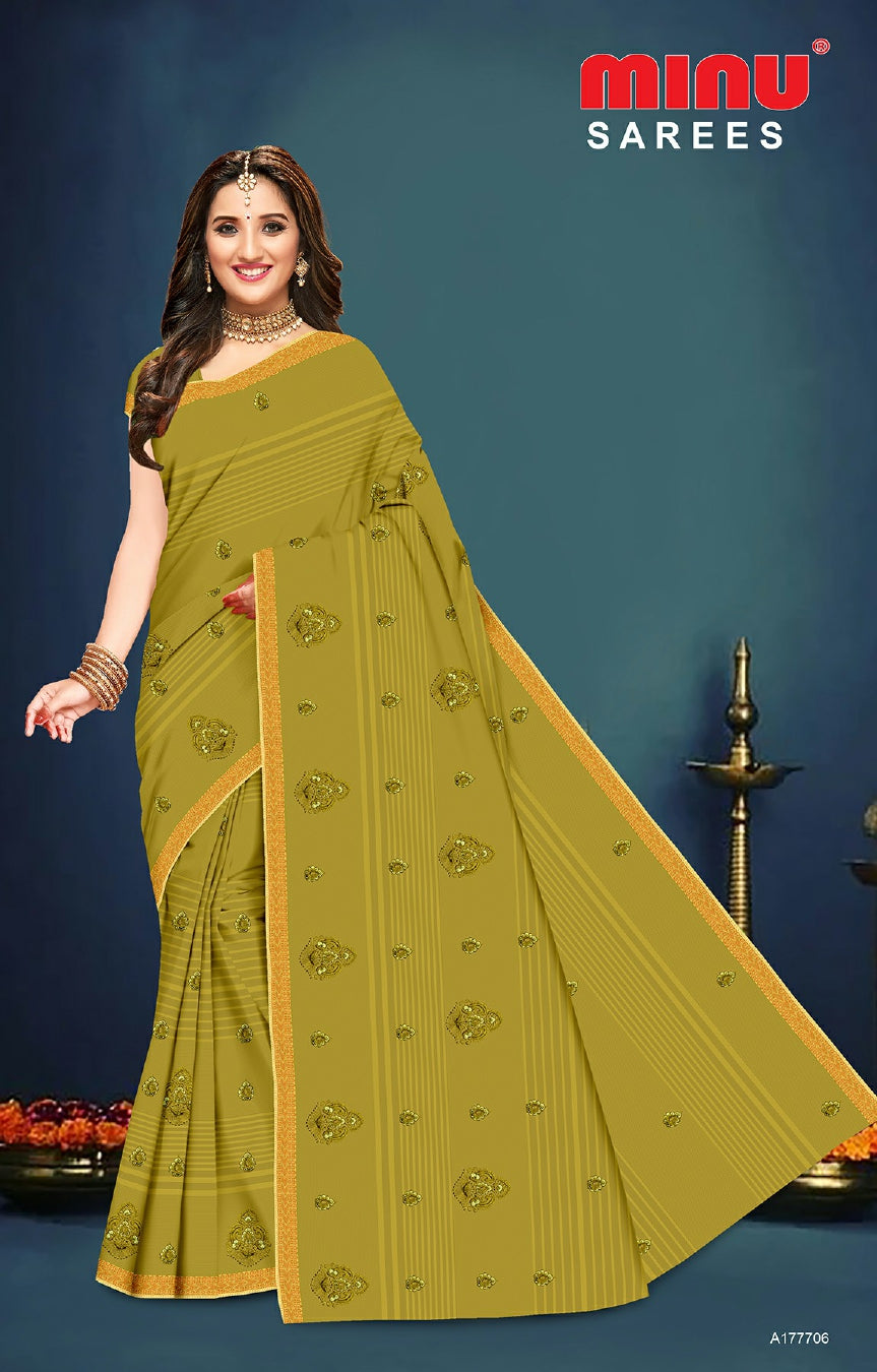 cotton embroidery sarees online at low prices 