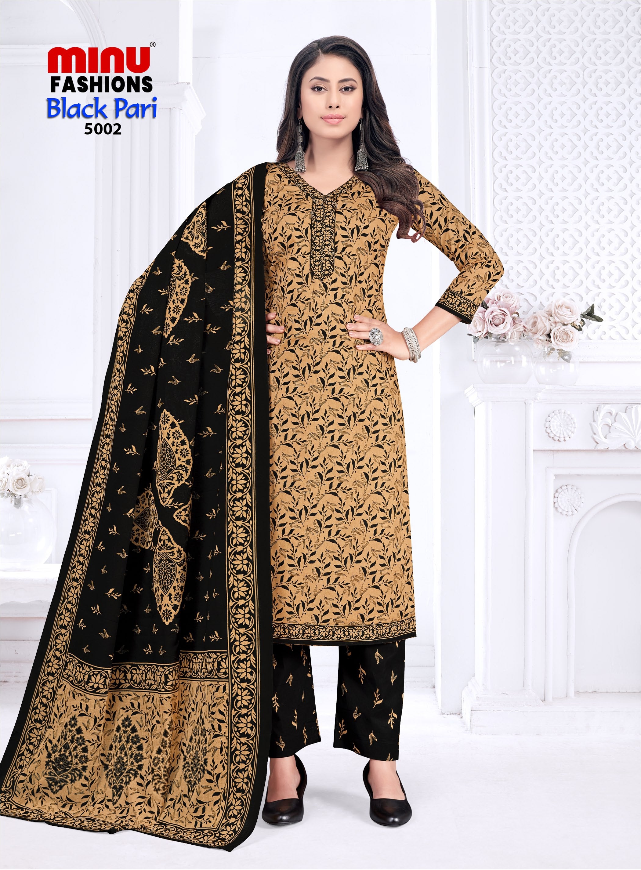 Suit Black Pari VOL - 5 (10 PCS)