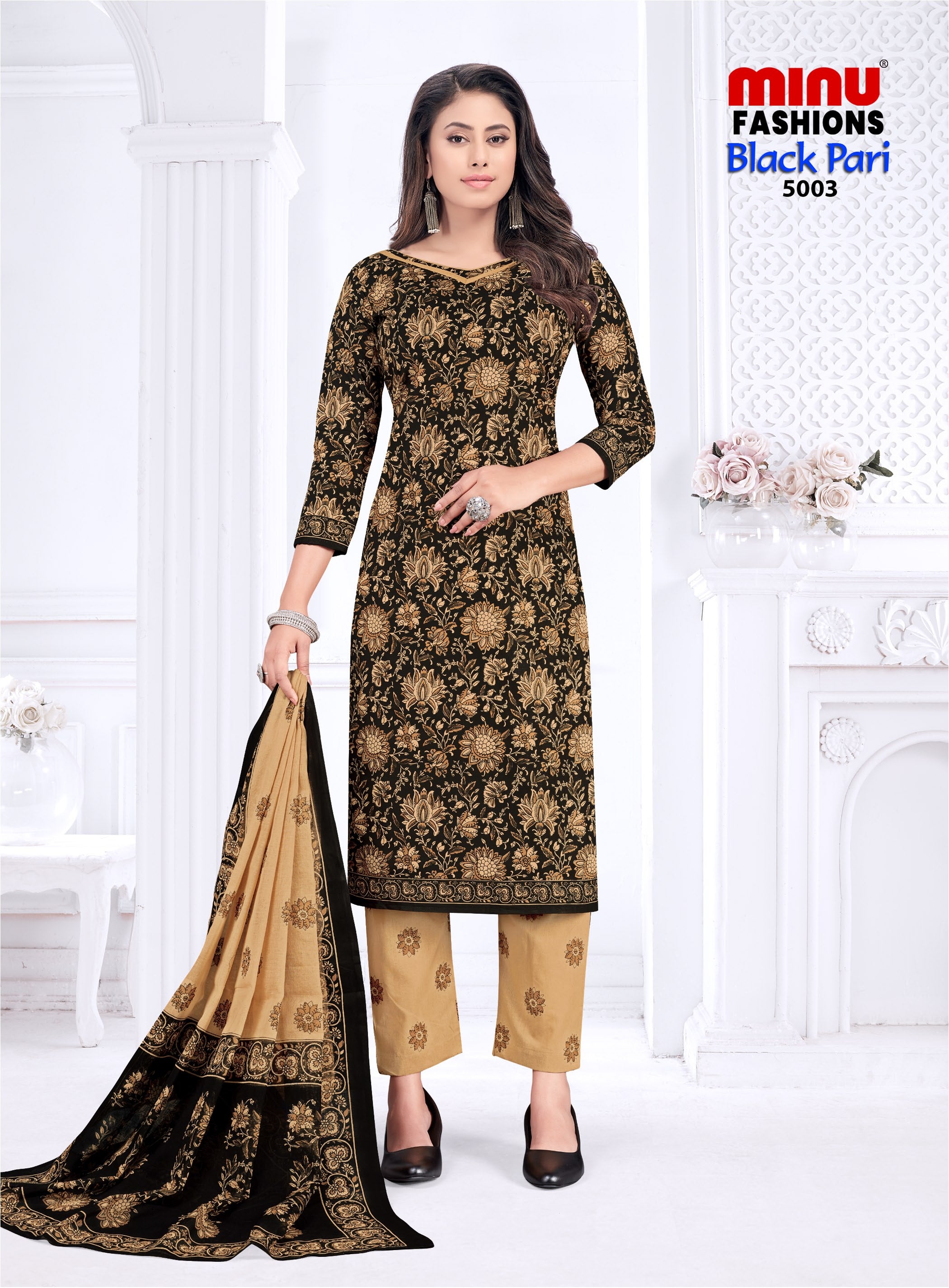 Suit Black Pari VOL - 5 (10 PCS)