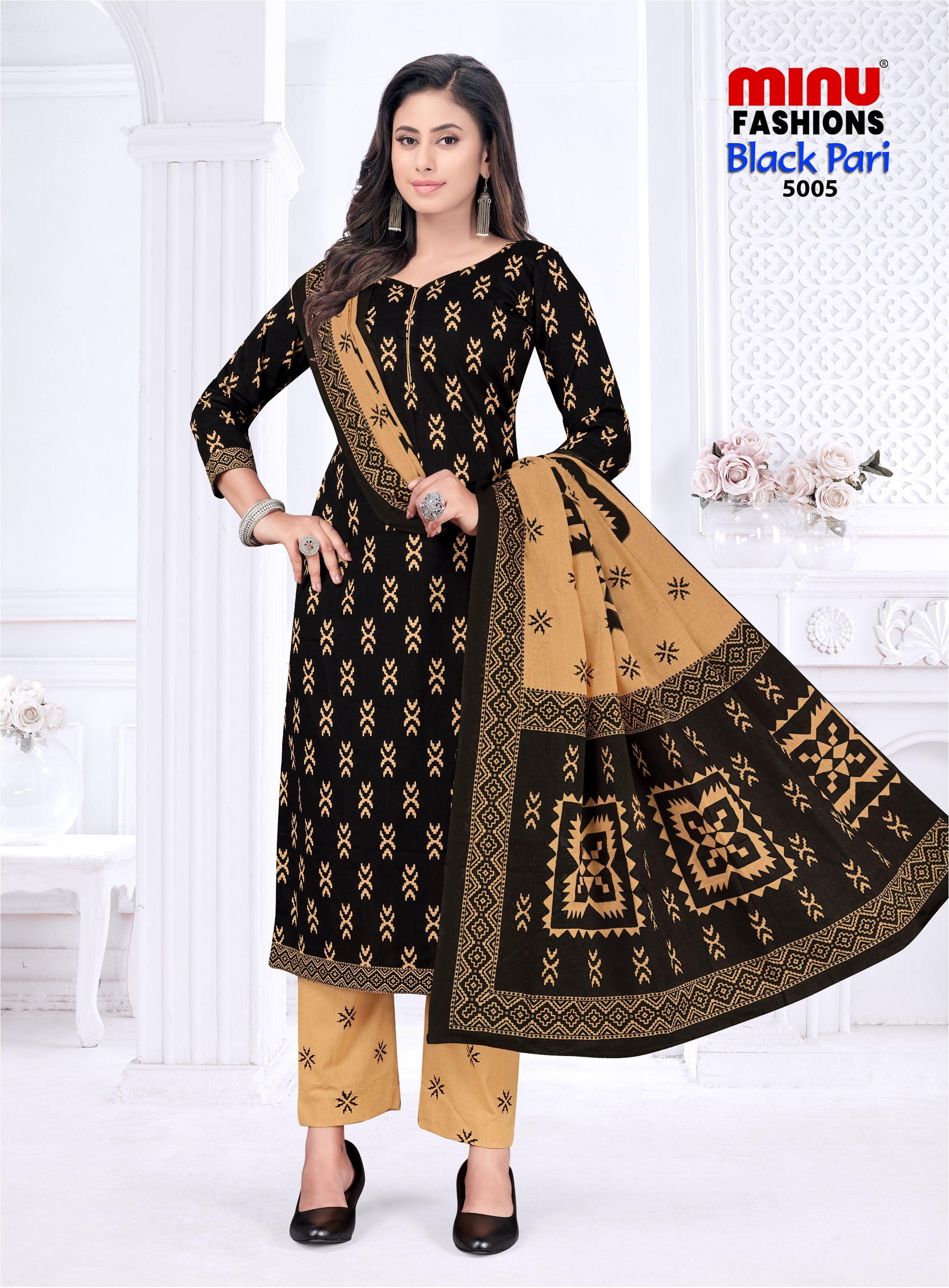 Suit Black Pari VOL - 5 (10 PCS)