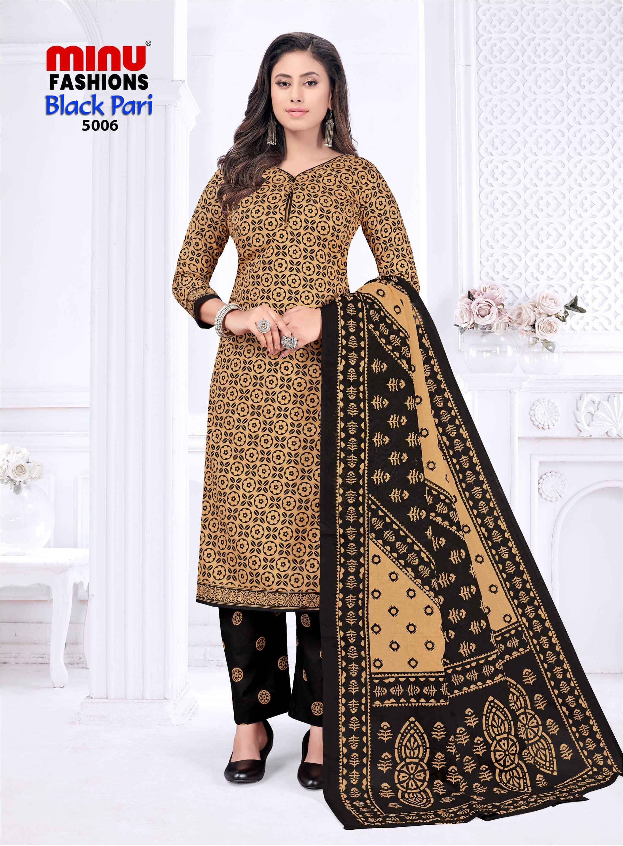Suit Black Pari VOL - 5 (10 PCS)
