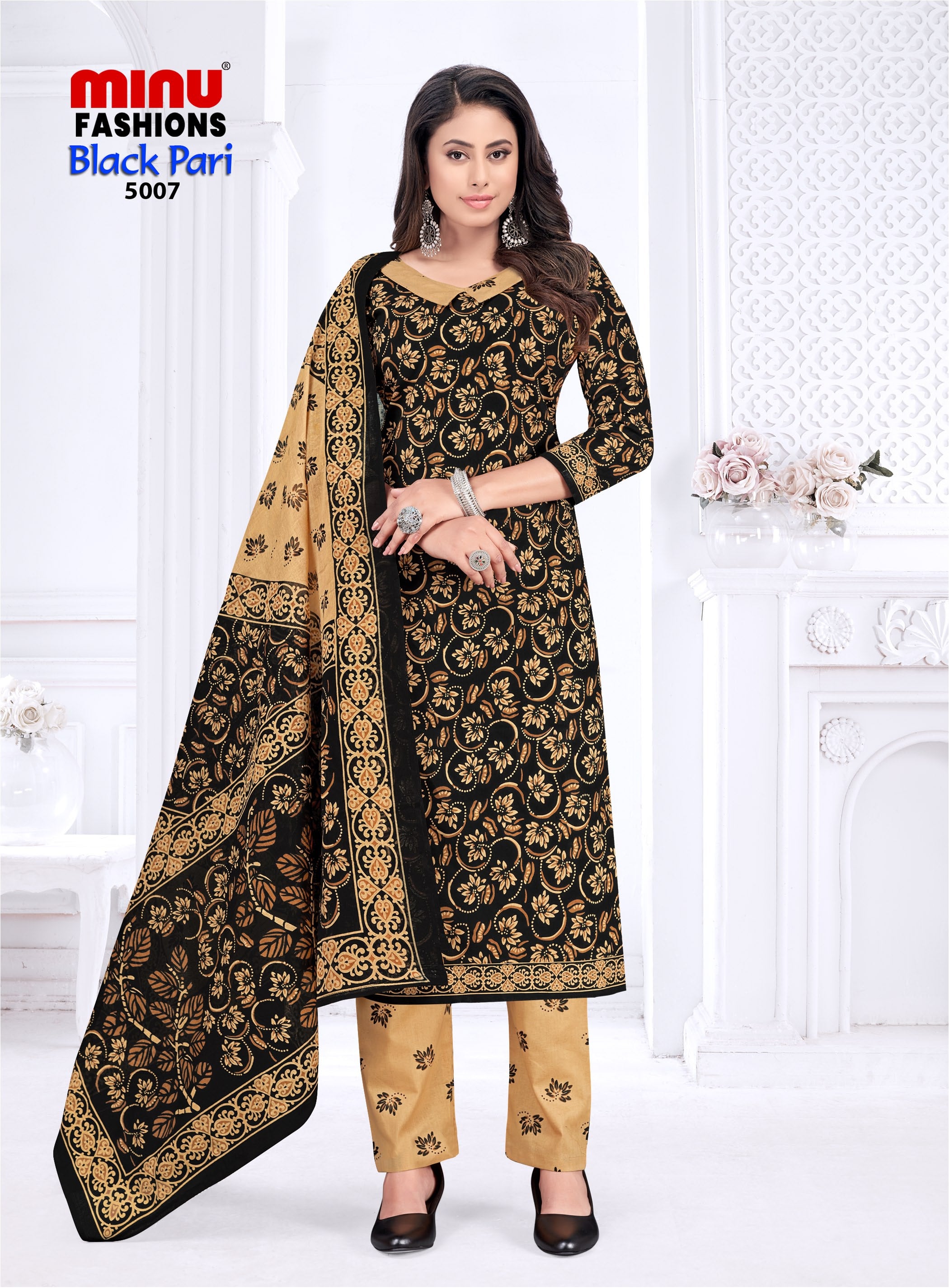 Suit Black Pari VOL - 5 (10 PCS)